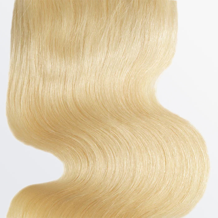 12-20 Inch 4" x 4" Body Wavy Free Parted 12A #613 Lace Closure