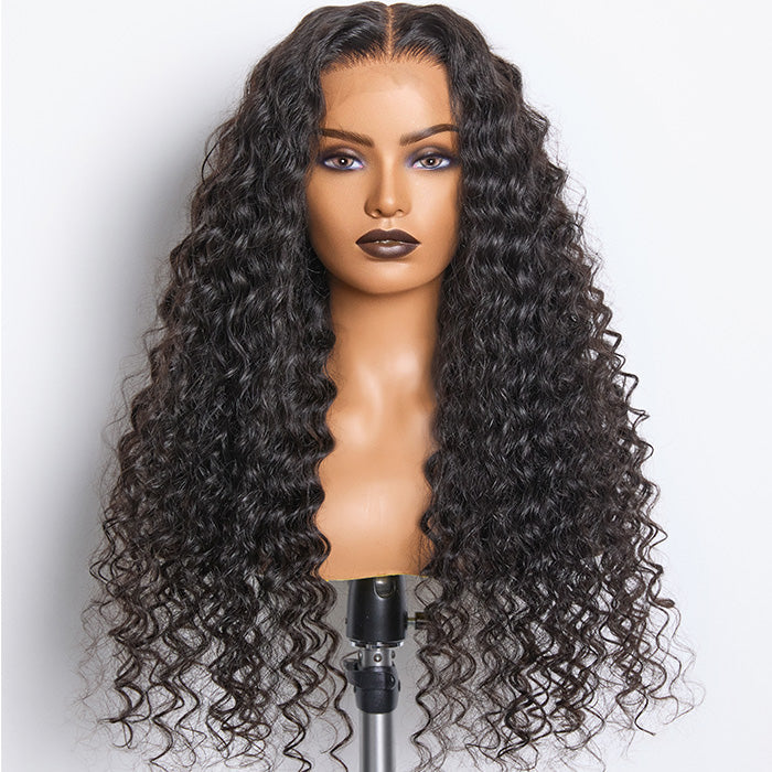 180% Density HD 13x6 Full Frontal Lace Wig Deep Wave