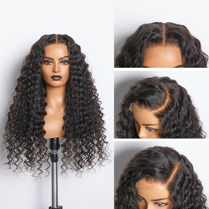 180% Density HD 13x6 Full Frontal Lace Wig Deep Wave