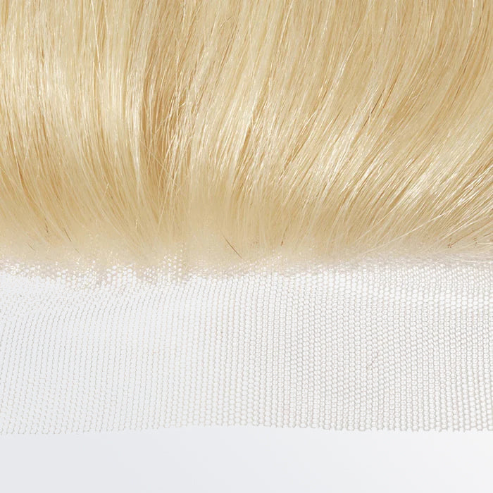 12-20 Inch 4" x 4" Straight Free Parted 12A #613 Lace Closure